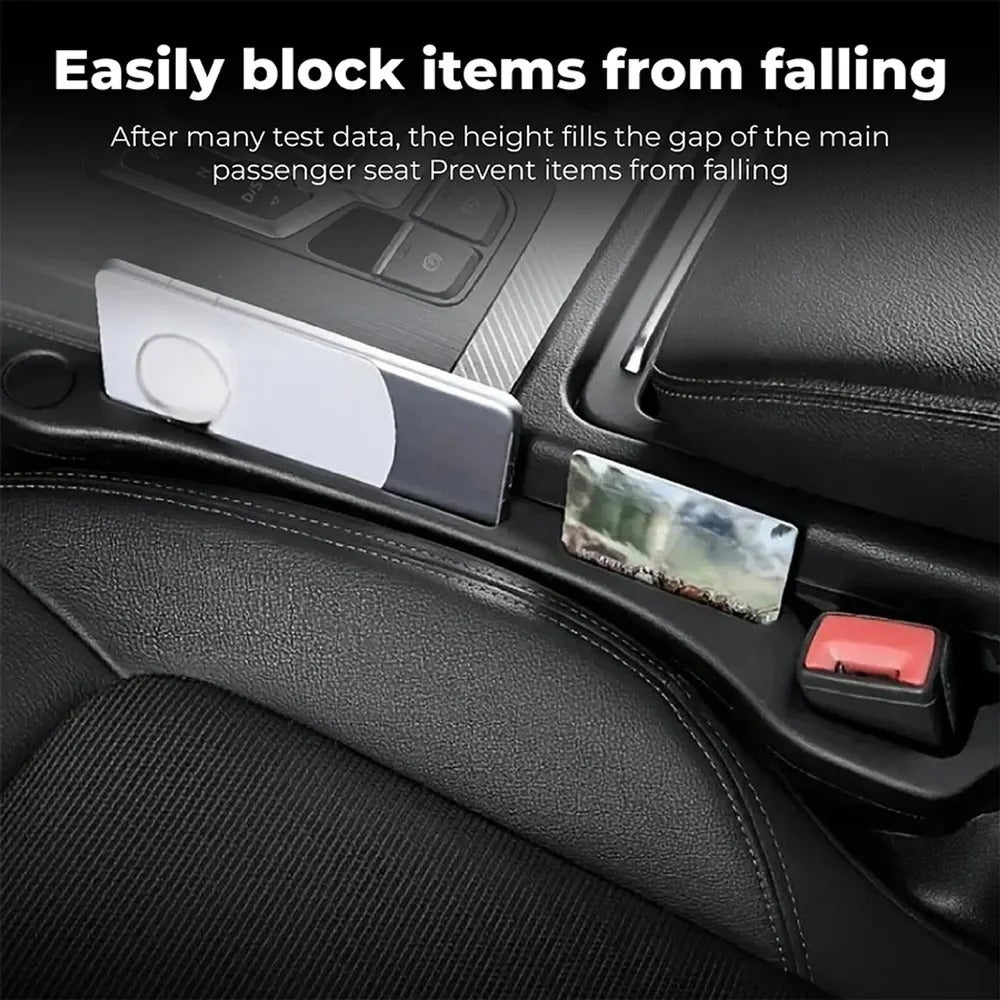 🔥Sales up to 59% off🔥 Universal Car Seat Gap Filler Strip – Anti-Drop Pad with Seatbelt Slot