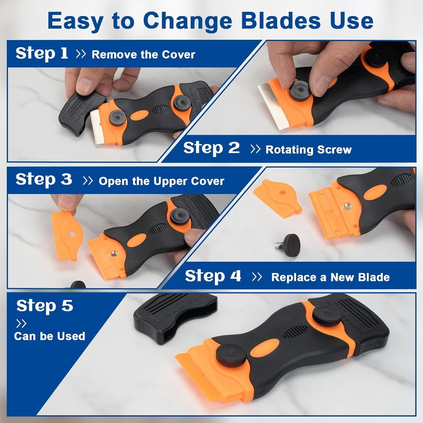 Razor Blade Scraper Tool