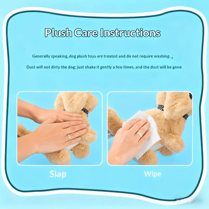 🐶New Realistic Robotic Dog Plush Toy – Interactive Puppy That Walks, Barks.The second one is at half price!!!!