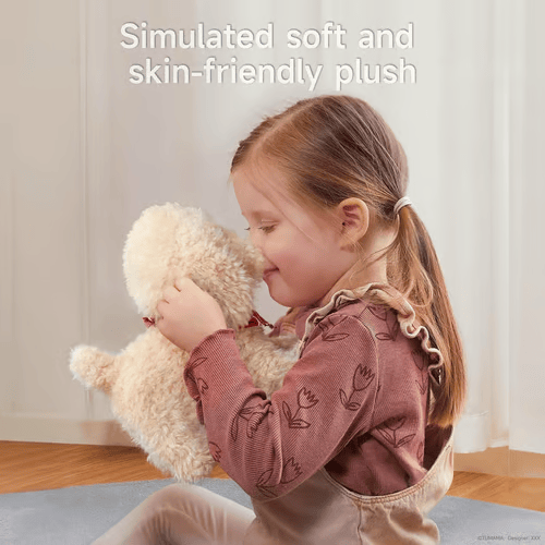 🐶New Realistic Robotic Dog Plush Toy – Interactive Puppy That Walks, Barks.The second one is at half price!!!!