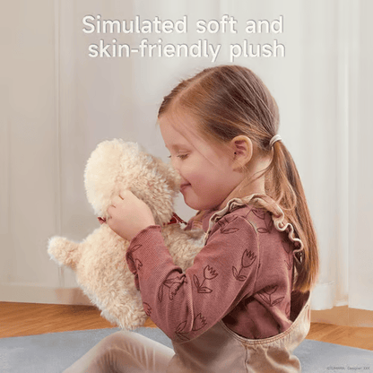 🐶New Realistic Robotic Dog Plush Toy – Interactive Puppy That Walks, Barks.The second one is at half price!!!!