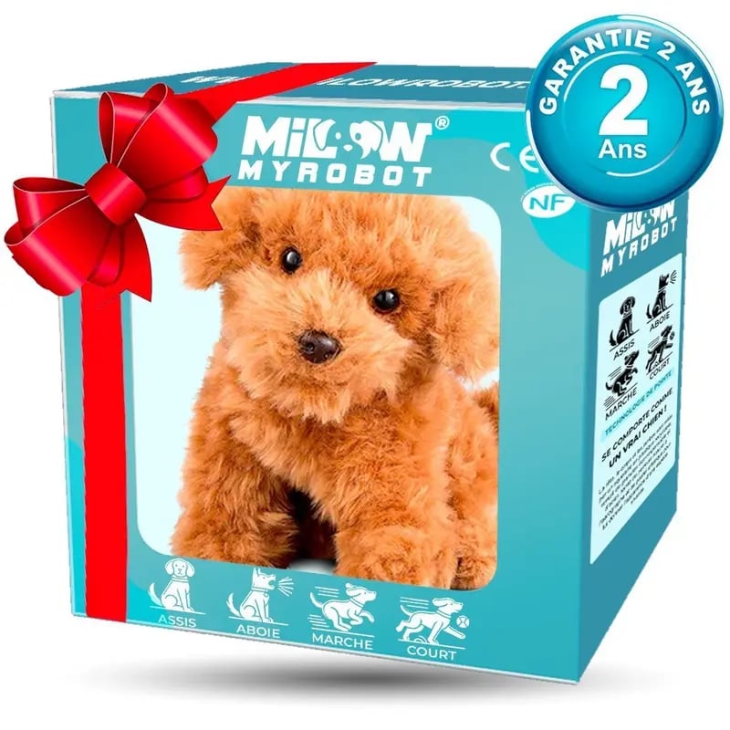 🐶New Realistic Robotic Dog Plush Toy – Interactive Puppy That Walks, Barks.The second one is at half price!!!!