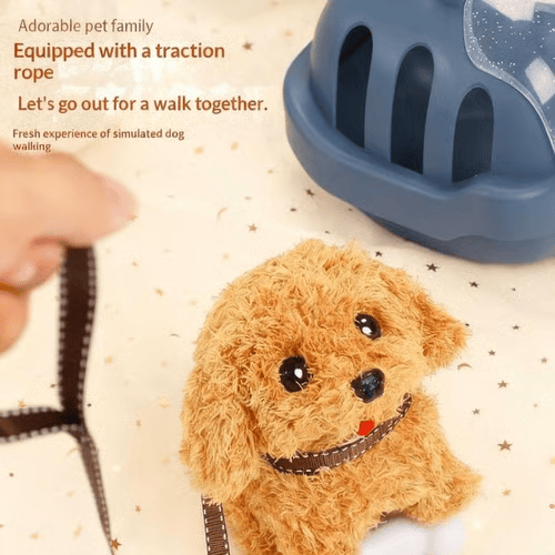 🐶New Realistic Robotic Dog Plush Toy – Interactive Puppy That Walks, Barks.The second one is at half price!!!!